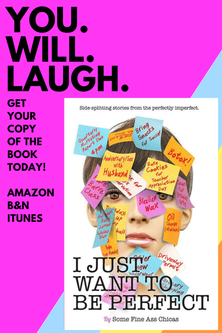 I Just Want to Be Perfect book is the 4th in the New York Times Bestselling humor series! The perfect gift idea for moms and sisters and friends who love funny books. #IJWTBP
